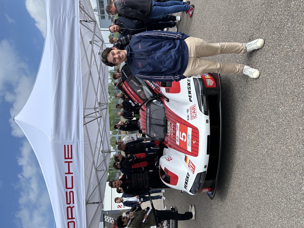 With the Porsche 963