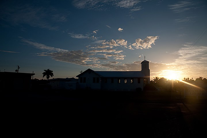 Church at Sunset